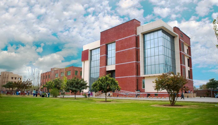 A view of the Shaheed Zulfikar Ali Bhutto Institute of Science and Technology (SZABIST) campus in Islamabad. — Facebook@SZABIST.Islamabad.Official/File