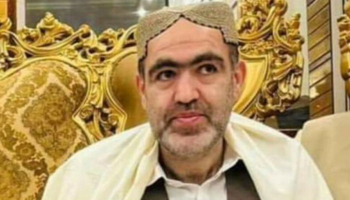 Divisional president of Pakistan People’s Party Sardar Qaizar Khan Miankhel seen in this image. — APP/File