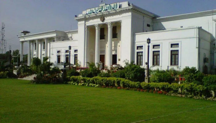 The Khyber Pakhtunkhwa Assembly in Peshawar.— pakp.gov.pk/File