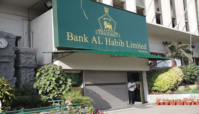 A Bank Al Habib branch. — APP/File