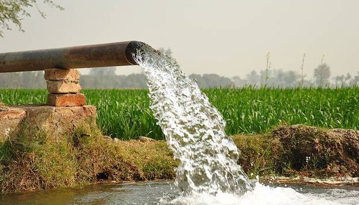 This representational image shows water coming out from a tube-well. — APP/File