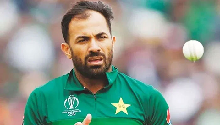 Former Pakistani cricketer Wahab Riaz. — APP/File