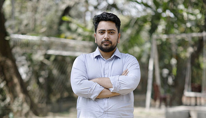 Nahid Islam, convener of the Jatiya Nagorik Party (National Citizen Party), newly formed by Bangladeshi students, who were at the forefront of last year’s protests that ousted then-Prime-Minister Sheikh Hasina, poses for a photo, in Dhaka, Bangladesh on March 5, 2025. — Reuters