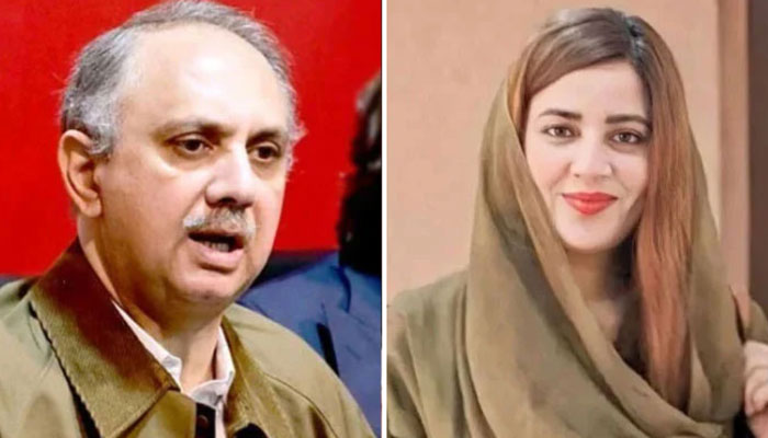 This combo shows Opposition leader in the National Assembly Omar Ayub(left) and PTI leader Zartaj Gul. — Instagram@Zartaj Gul Wazir/APP/File