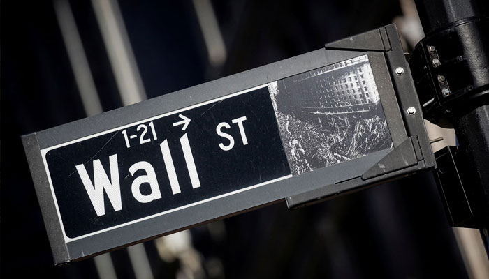 A street sign for Wall Street is seen in the financial district in New York, US, November 8, 2021. — Reuters