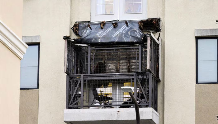 An apartment building balcony in Berkeley, June 16, 2015. — Reuters