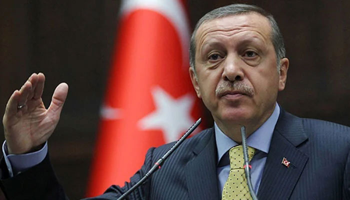 Turkish President Recep Tayyip Erdogan speaks at a conference. — AFP/File