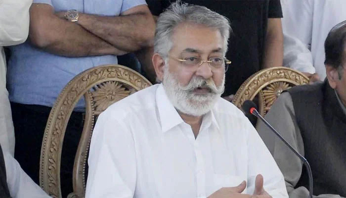 Grand Democratic Alliance Coordinator Pir Sadruddin Shah Rashidi. — APP/File