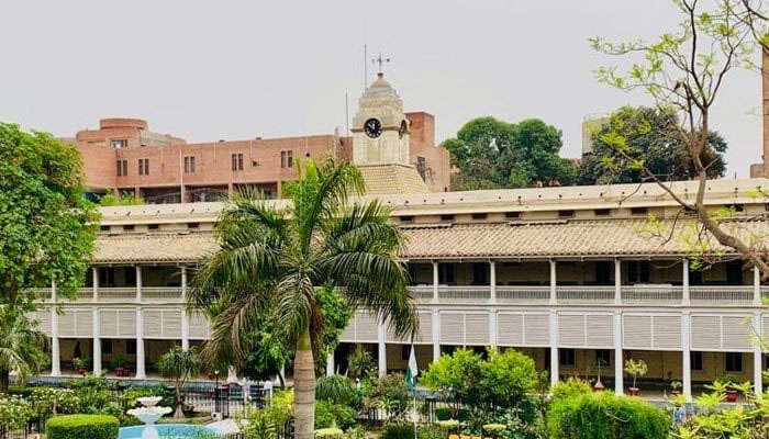 A view of the Lady Reading Hospital Peshawar building on September 23, 2022. — Facebook@Lady Reading Hospital Peshawar