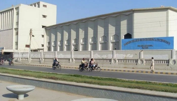 In this image the Dawood University of Engineering and Technology Karachi (DUET) can be seen. — Facebook@Dawood university of engineering and technology, karachi/File