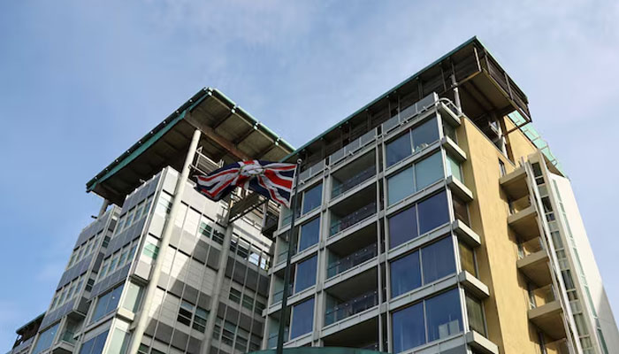A flag flies at the British embassy in Moscow, Russia September 13, 2024. —Reuters