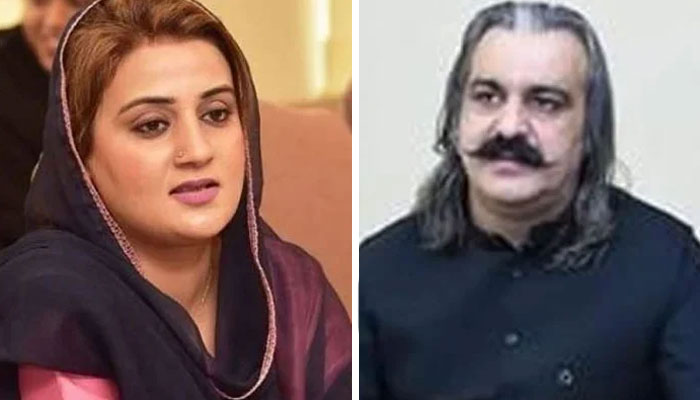 This combo shows Punjab Information Minister Azma Bokhari (left) and KP CM Ali Amin Gandapur (right). — Facebook/@Azmabukhari/X/@GovtofPakistan/File