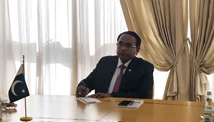An undated image of Pakistan’s Ambassador to Turkmenistan Ahsan Wagan — MoFa website/File