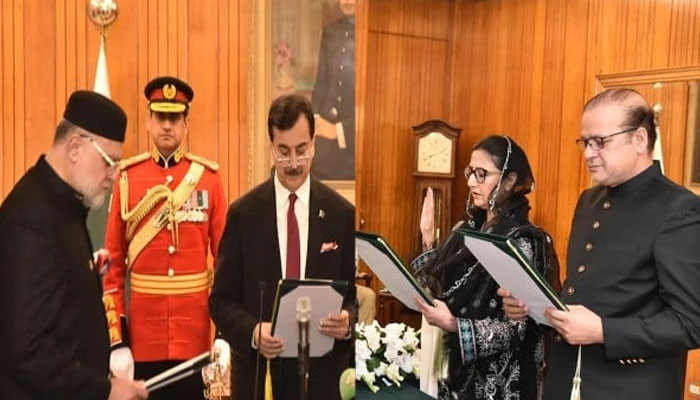 One federal, two state ministers sworn in