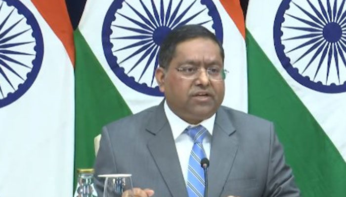 Indian External Affairs Ministry spokesperson Randhir Jaiswal. — X@PTI_News/File