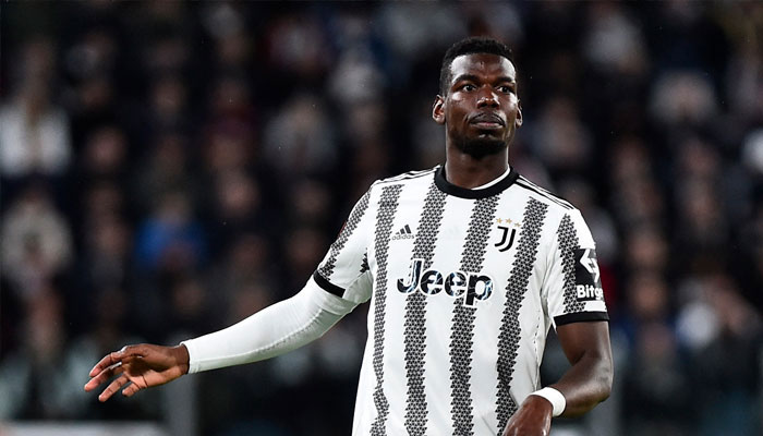 Former France international midfielder Paul Pogba reacts.— Reuters/file