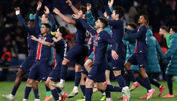 Team PSG in action. —AFP/File