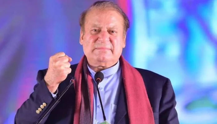 Pakistan Muslim League-Nawaz (PML-N) President Nawaz Sharif. — X@NoumanFK/File