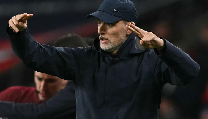 England boss Thomas Tuchel at Wembley on Friday. —AFP/File