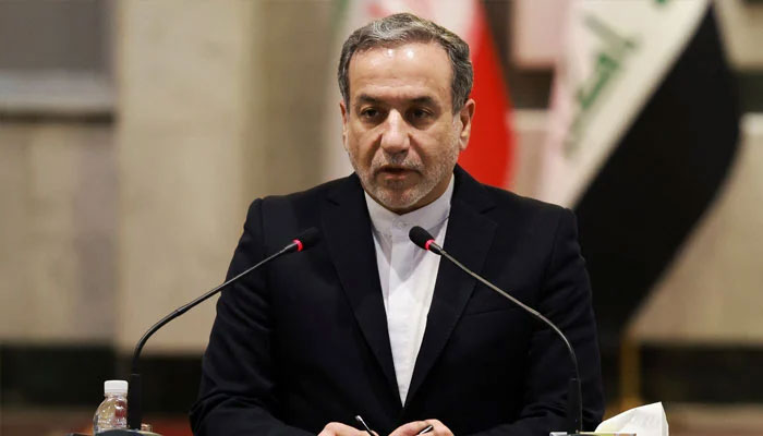 Irans Foreign Minister Abbas Araqchi speaks as he meets with his Iraqi counterpart Fuad Hussein, in Baghdad, Iraq October 13, 2024. — Reuters