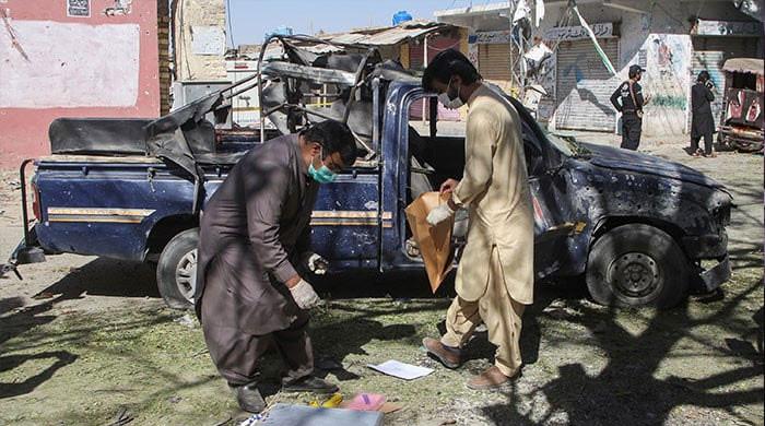 Three killed in blast near police van in Quetta