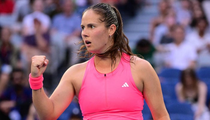 Daria Kasatkina in action during the Australian Open in Melbourne in January. — AFP/File