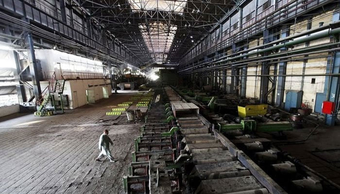 Internal view of a steel mill. — Reuters/File