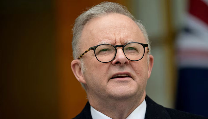 Australias Prime Minister Anthony Albanese speaks to the media during a press conference with New Zealands Prime Minister Christopher Luxon at the Australian Parliament House in Canberra, Australia, August 16, 2024. —Reuters