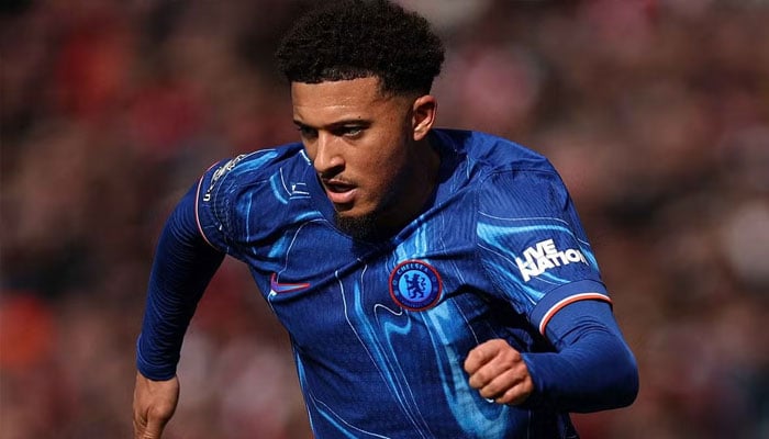 Jadon Sancho pictured competing against Arsenal. —AFP/File