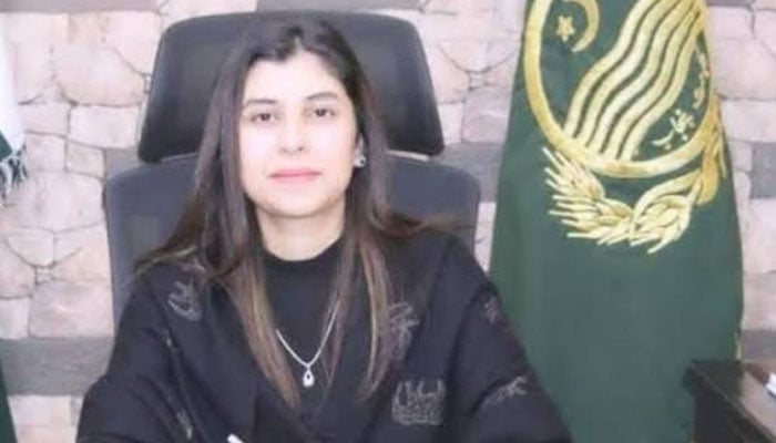 Vehari Deputy Commissioner Imrana Tauqeer looks on in this image. —  Facebook@sajid.shah.545849/File