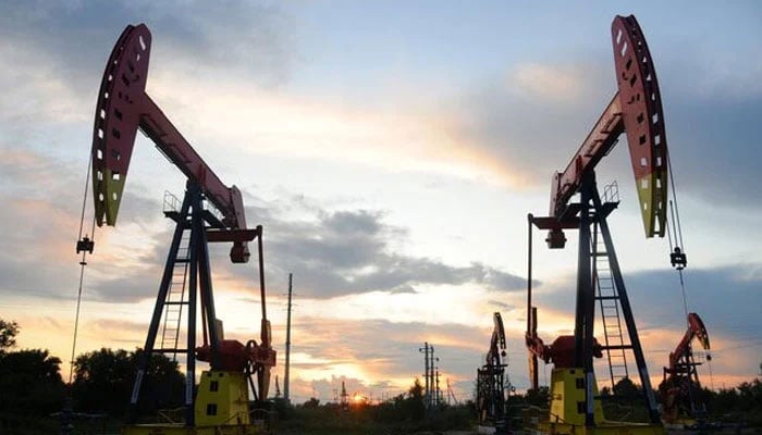 Pumpjacks are seen during sunset at the Daqing oil field in Heilongjiang province, China August 22, 2019. — Reuters