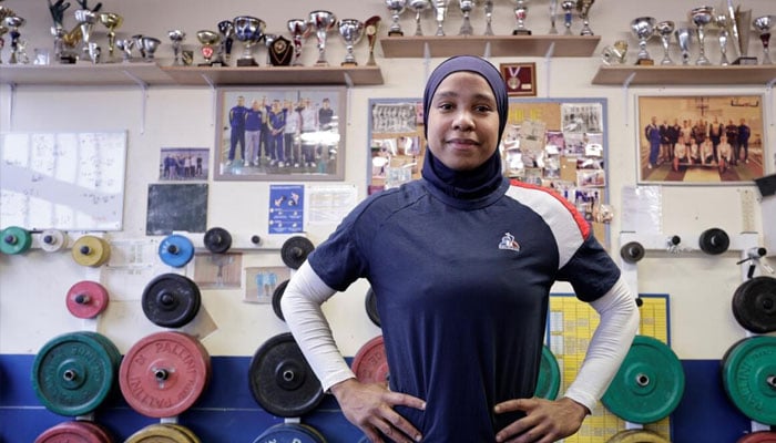 French weightlifter Sylvie Eberena. — AFP/File