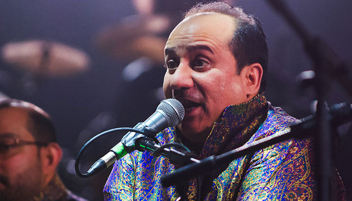 Renowned singer Ustad Rahat Fateh Ali Khan performs at London’s iconic OVO Arena Wembley. — Reporter