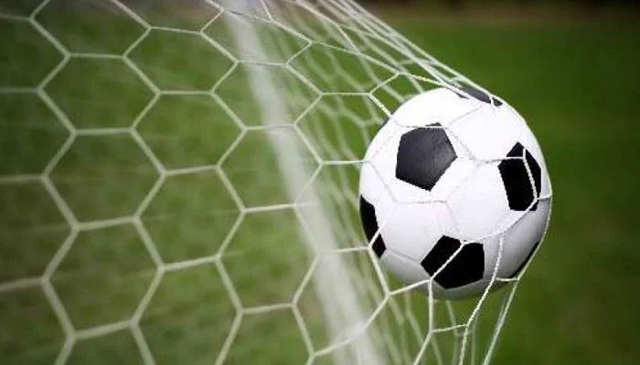 Representational image of football and net. —AFP/File