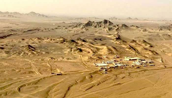 An undated image of Reko Diq camp. — Barrick Gold Corporation/File