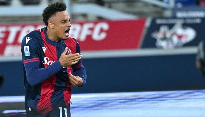 Dan Ndoye gestures during match. —AFP/File