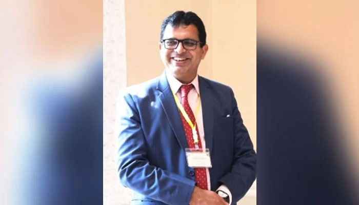 FAPUASA  Vice President Dr Mazhar Iqbal seen in this image. — QAU Website/File