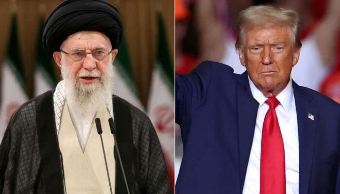 US President Donald Trump (right) and Iran’s Supreme Leader Ayatollah Ali Khamenei. — AFP/File