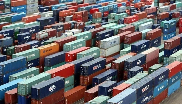 A representational image of  containers stored at a facility. — AFP/File