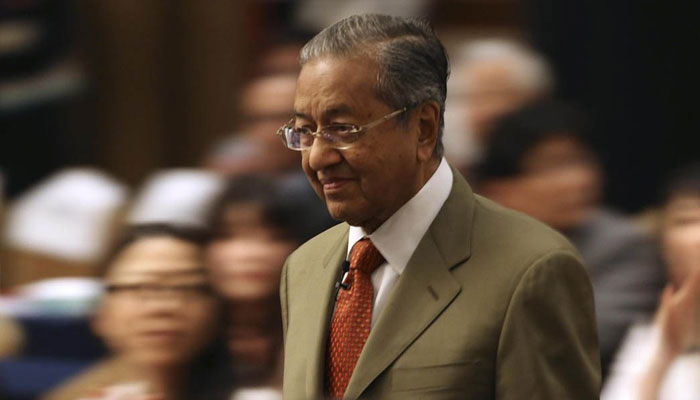 Malaysian Prime Minister Mahathir Mohamad. —TheNews/File