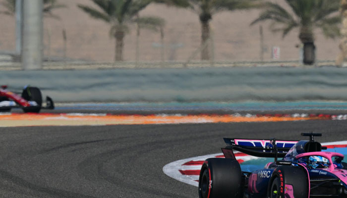 Bahrain practice of the F1 racing. — AFP/File