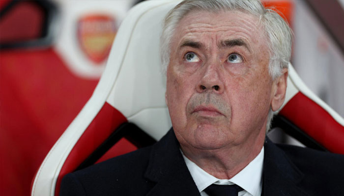 Real Madrids Italian coach Carlo Ancelotti. — AFP/File
