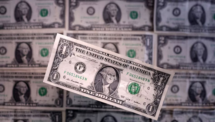 US dollar banknotes are seen in this illustration taken March 19, 2025. —Reuters