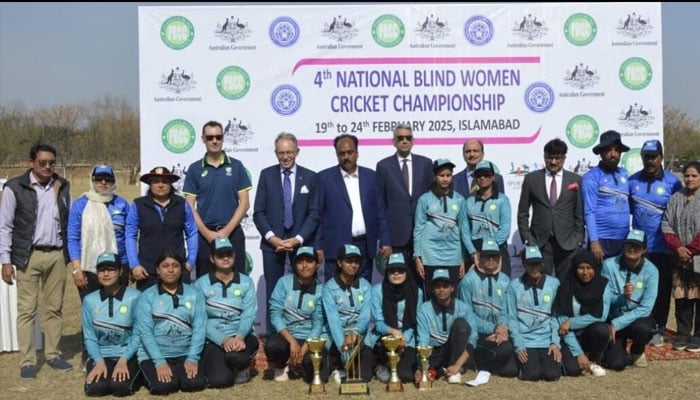 Pakistan Women’s Blind Cricket Team. —APP/File