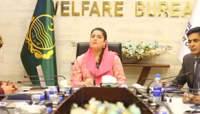 Child Protection Bureau Chairperson and Member of the Provincial Assembly Sarah Ahmad. —Instagram@cpwbpunjab/File