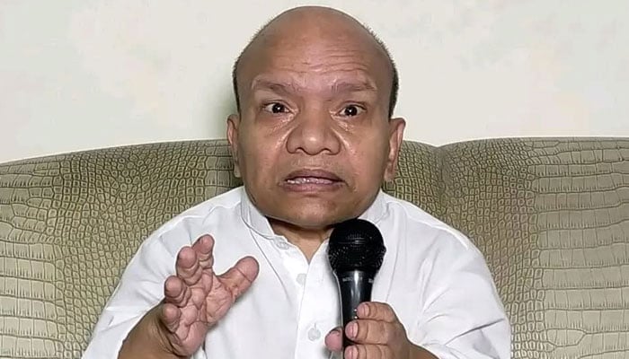 An undated image of renowned actor and comedian Javed Kodu (late). — Instagram@javedkodu/File