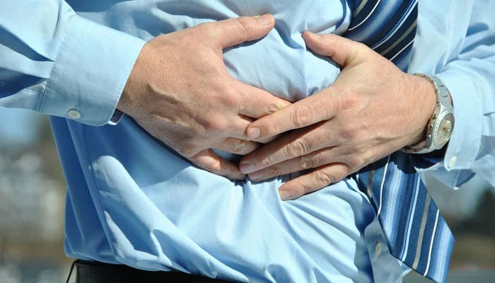 A representational image of a patient suffering from abdominal pain. — Pixabay/File