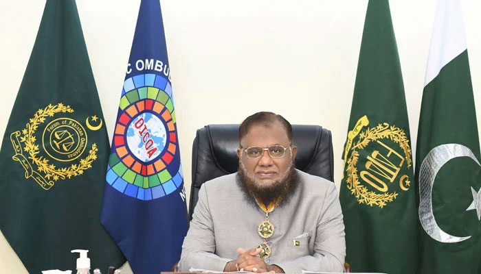 Federal Tax Ombudsman Dr Asif Mahmood Jah seen in this image. — FTO website/File