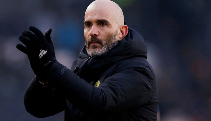 Enzo Maresca applauds fans after the match.— Reuters/File