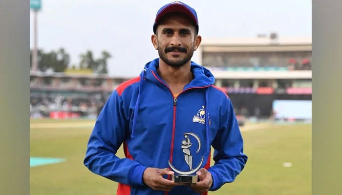 Vice Captain of Karachi Kings Hasan Ali— Facebook@Karachi Kings/File